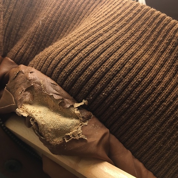 Brown Leather Jacket - Picture 6 of 8